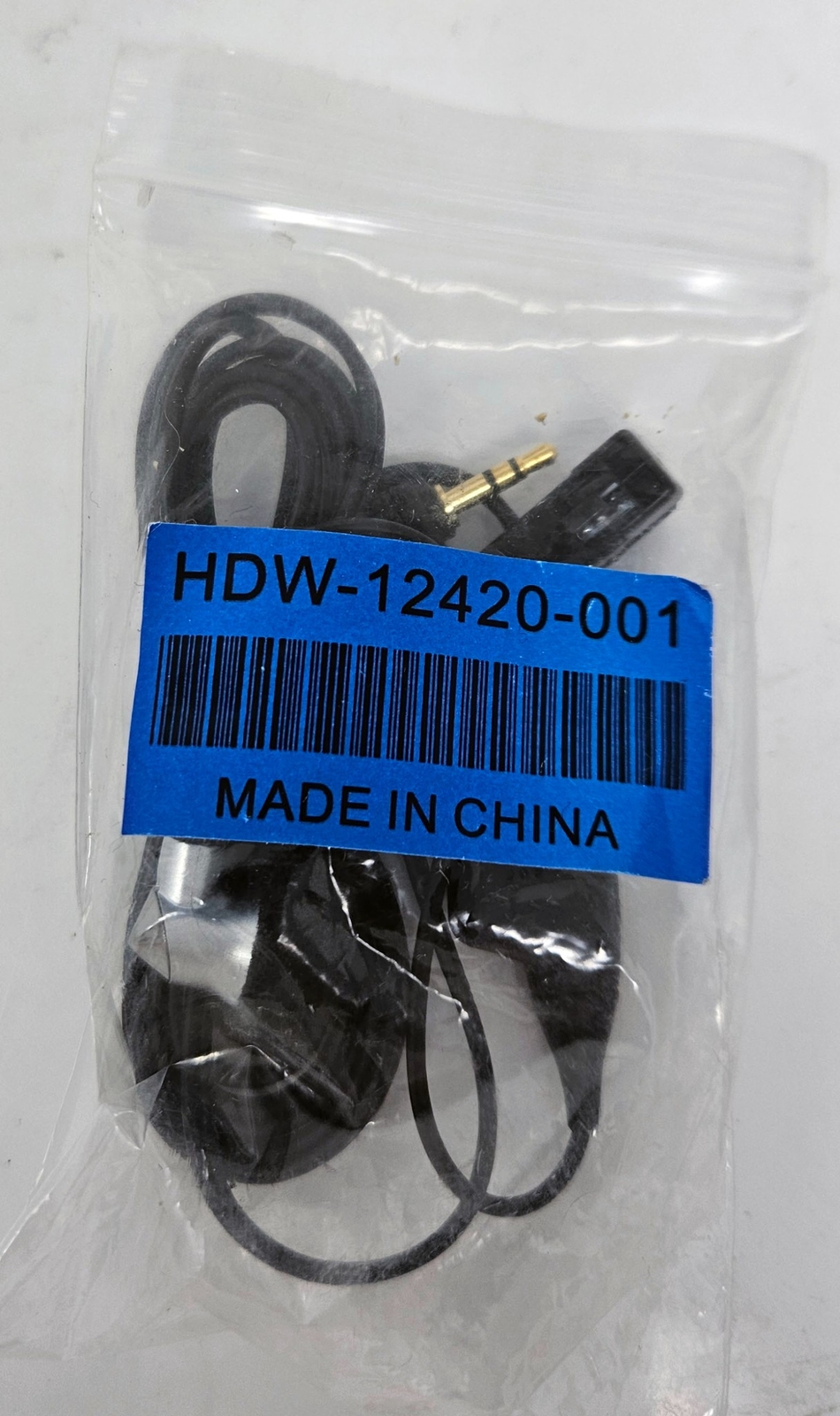 LOT OF 5 x Original BlackBerry 2.5mm Mono Headset HDW-12420-001, NEW