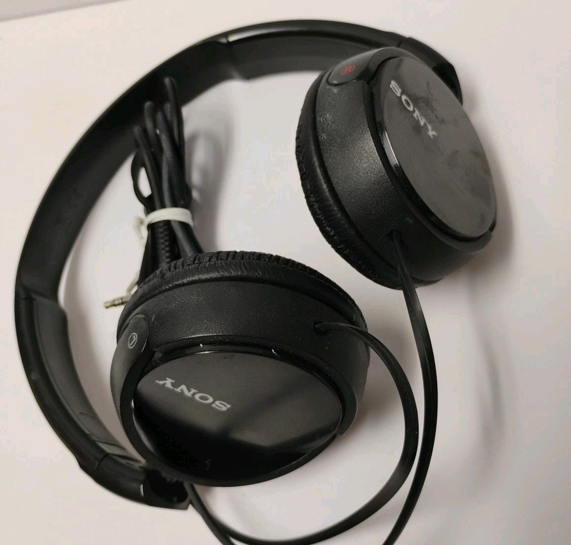 SONY MDR-222 Stereo Headphones On Ear Wired Tested and Works