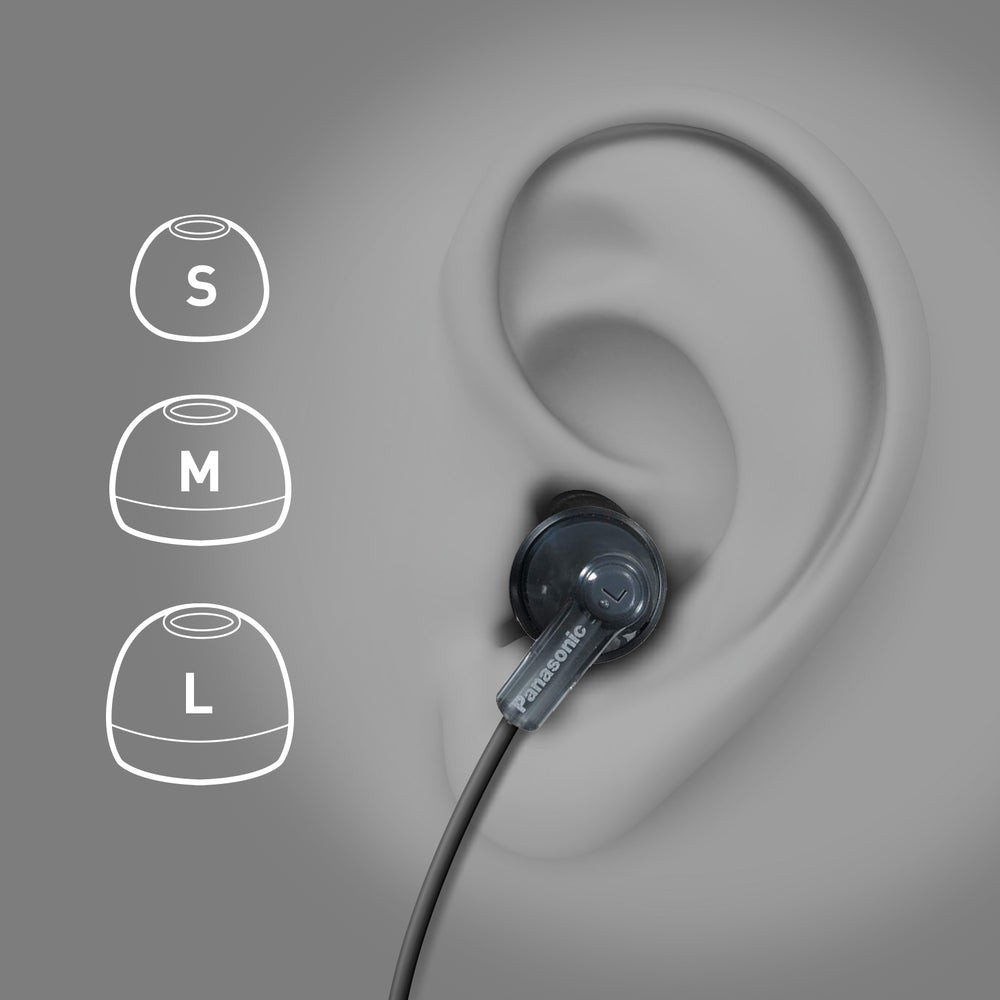 Panasonic RP-HJE120-D / RPHJE120D In-Ear Earbud Headphones, Orange