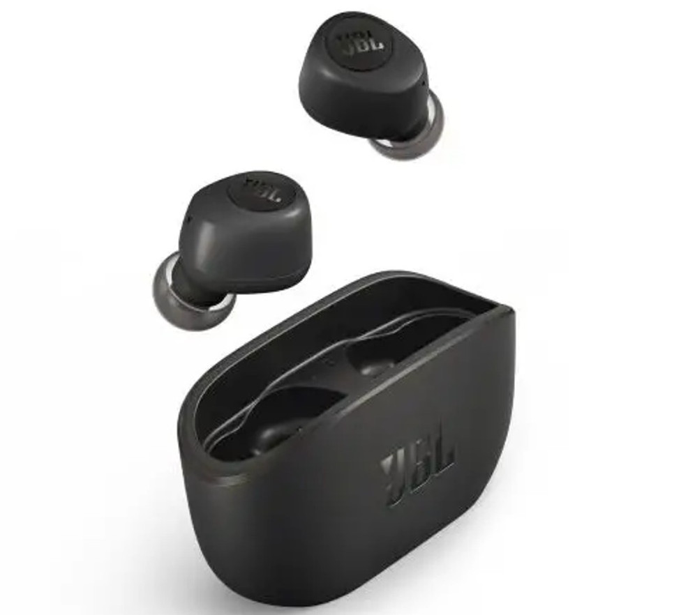 JBL Vibe 100 TWS Bluetooth True Wireless In-Ear Headphones – Black