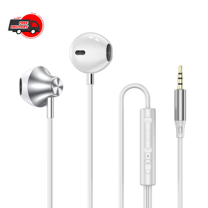 For Samsung USB-C Wired Earphones HiFi In-Ear Headphones with Mic Type-C 3.5mm