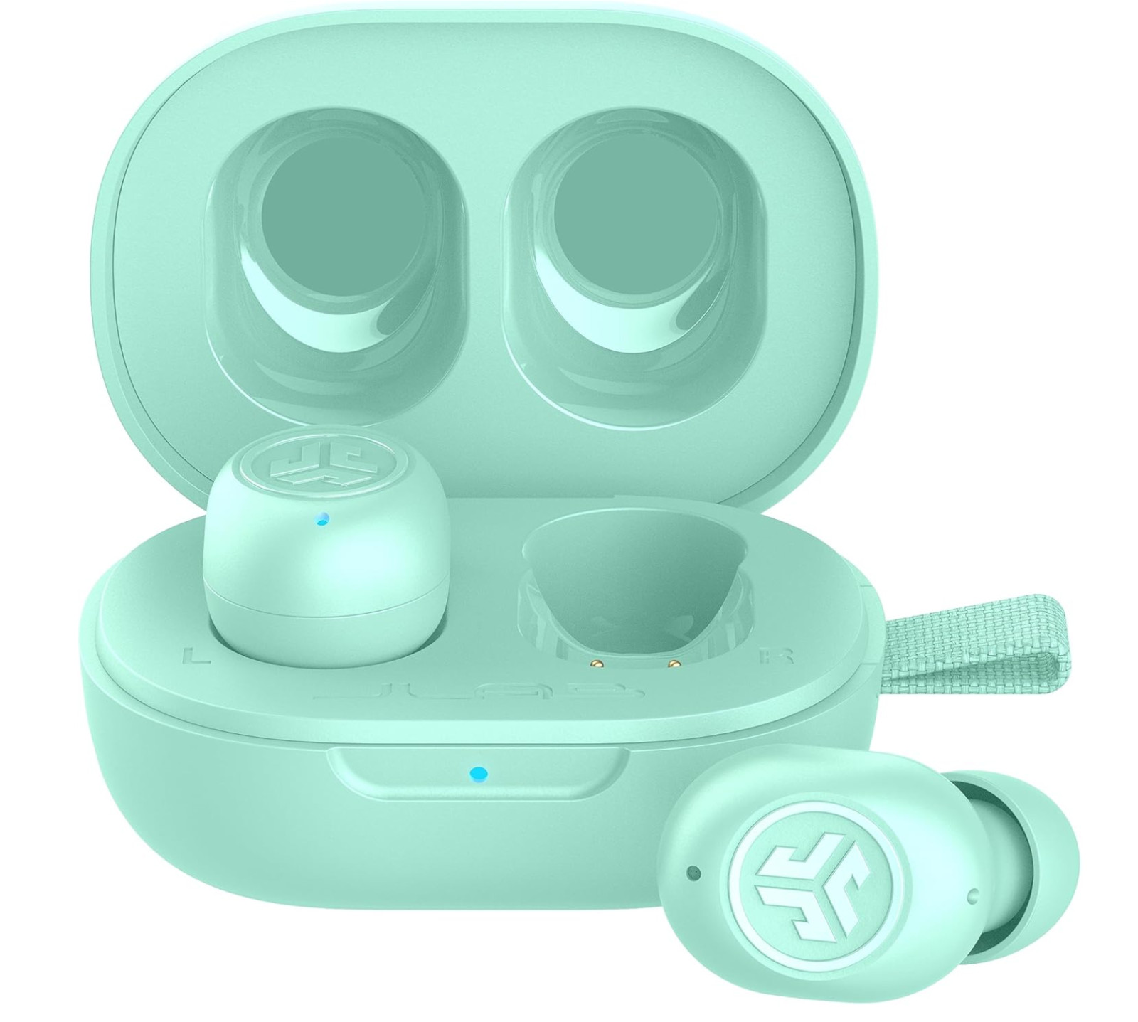 JBuds Mini True Wireless Bluetooth Earbuds + Charging Case, Crystal Clear Calls