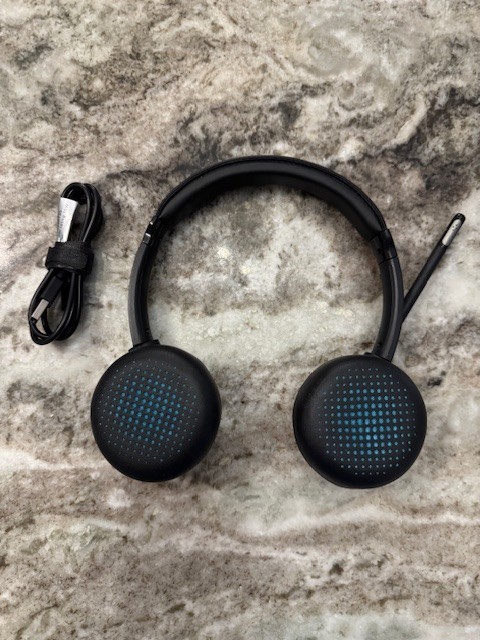 JLab Go Work (2ND GEN) Wireless On-Ear Headphones EUC Bluetooth