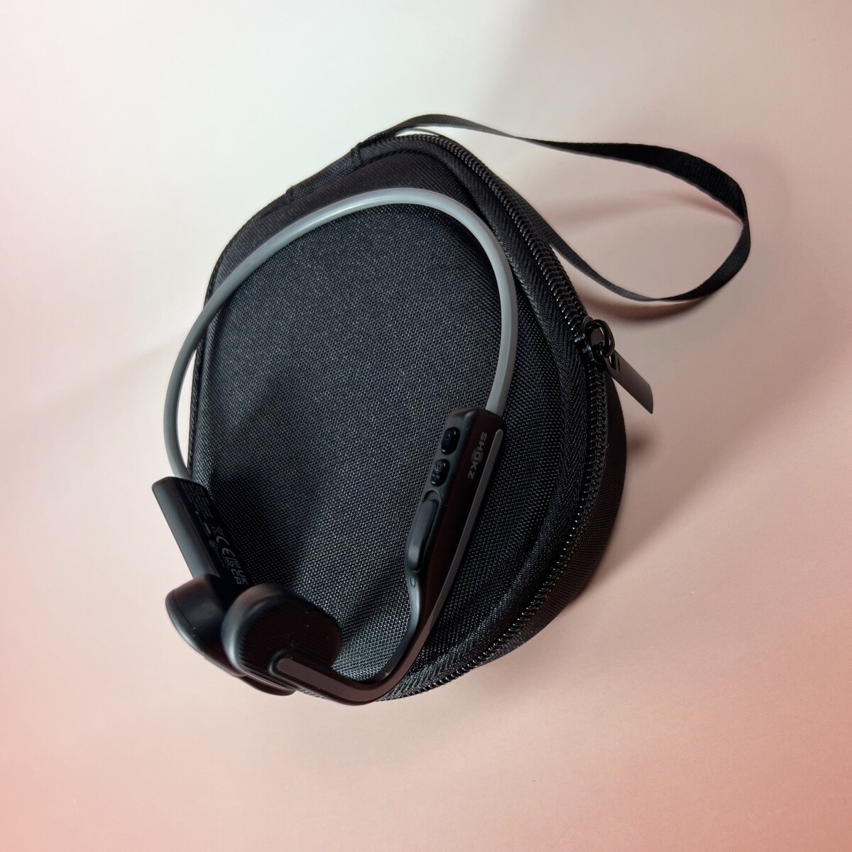 Shokz S661 Open Move Bone Conduction Bluetooth Open-Ear Sport Headphones Black