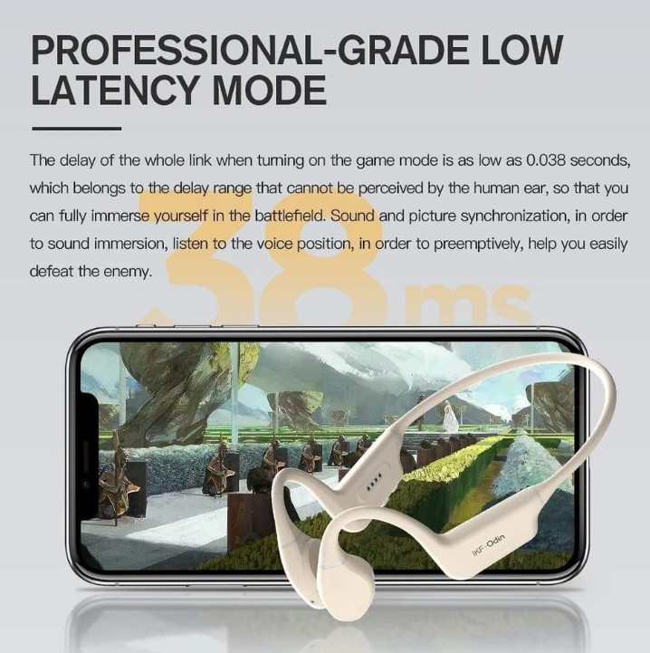Bone Conduction Headphones 16GB MP3 Player Bluetooth Open Ear No Phone Needed