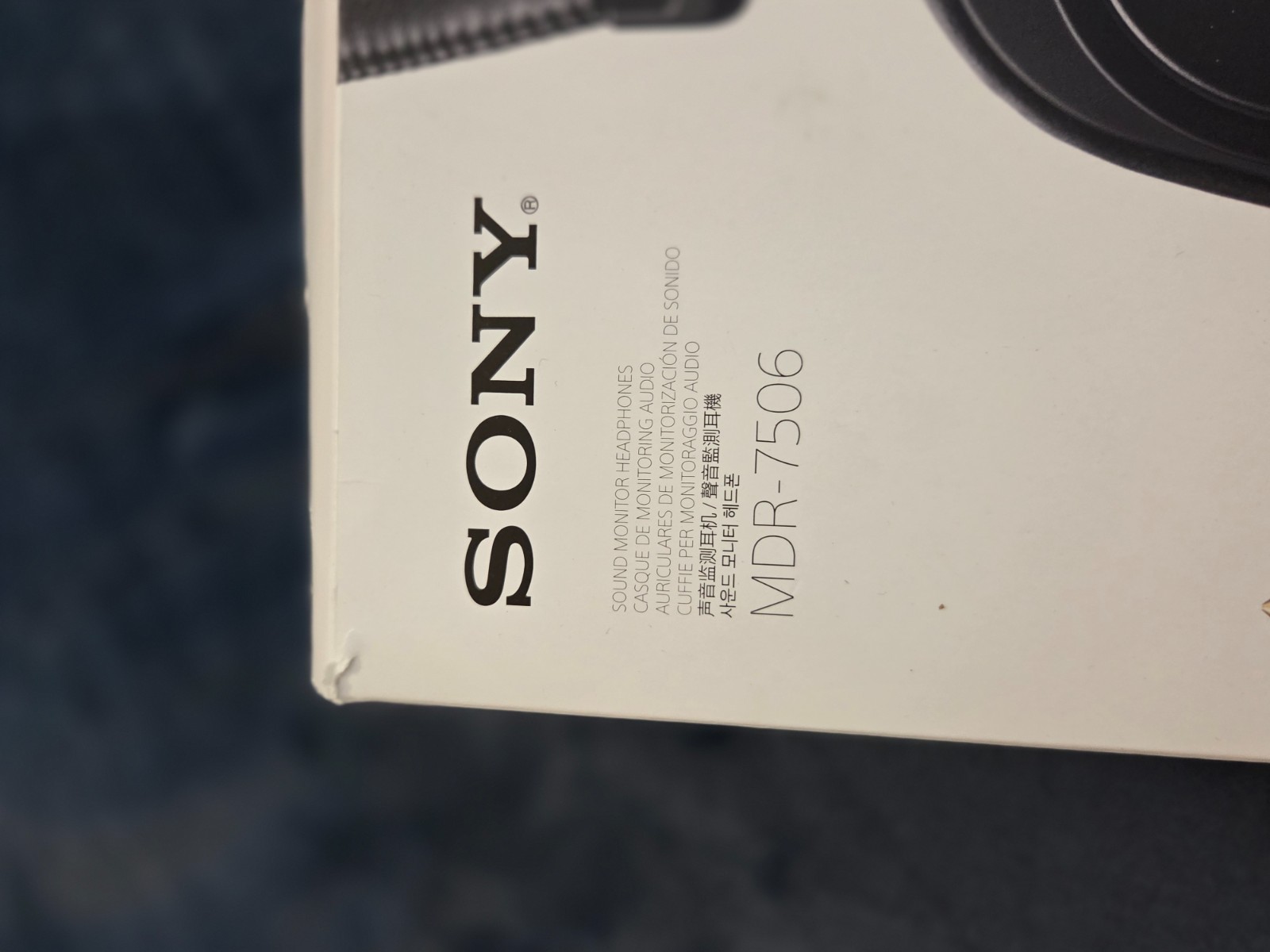 Sony Professional Mdr7506 Sound Monitor Headphones