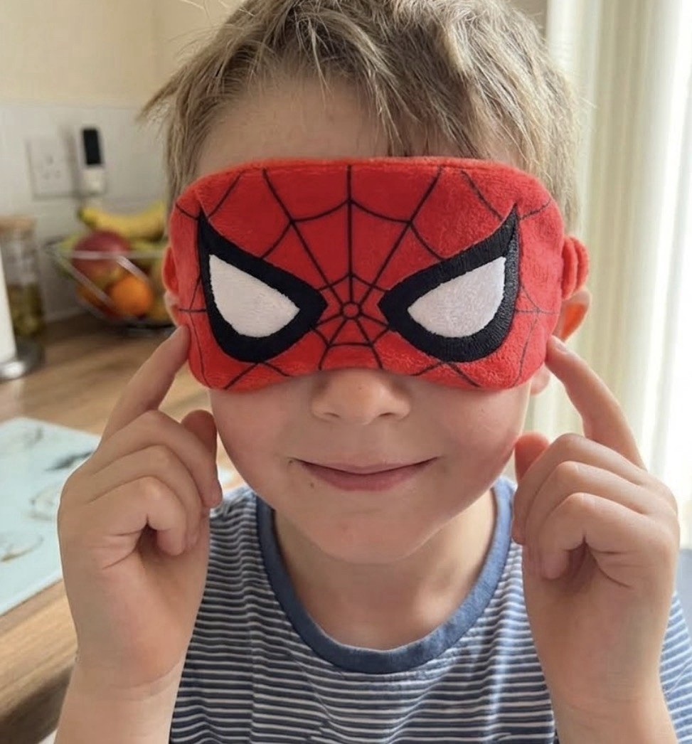 Marvel Spider-Man Kids Bluetooth Headphones 3.5mm Volume Limit Mic 36mm Red