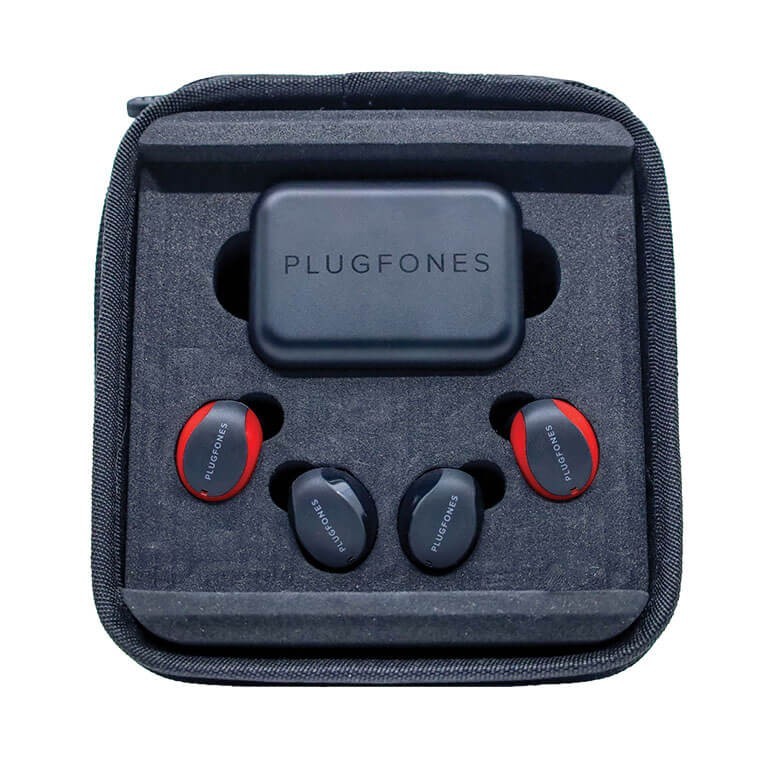 Plugfones Sovereign Duo True Wireless Bluetooth Earplugs with Earphones OSHA