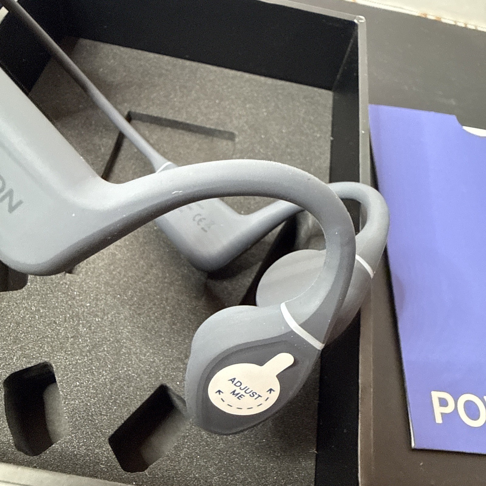 Raycon Bone Conduction Headphones (Gray) Model # RBB842