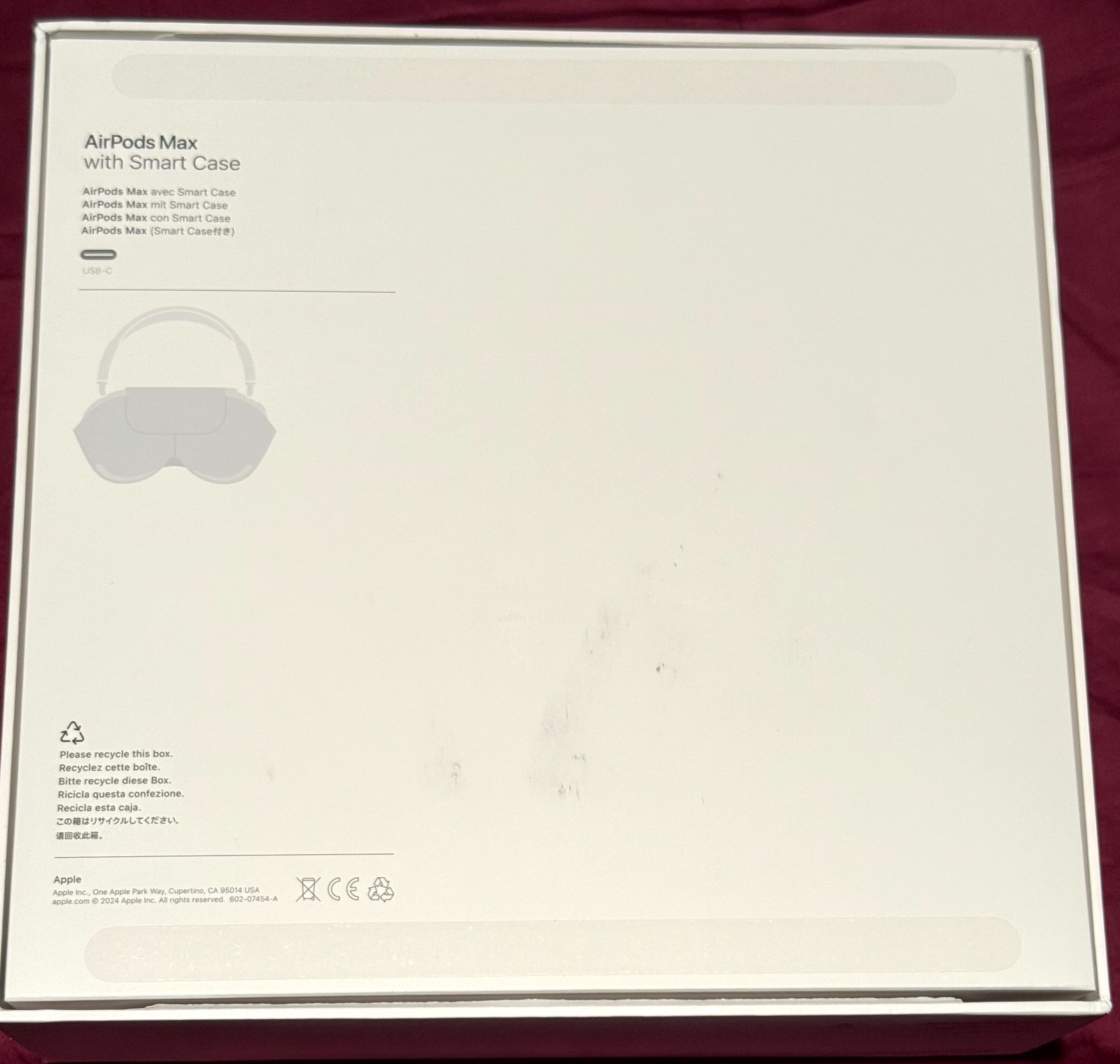 Apple AirPods Max Midnight Over Ear Headphones MWW43AM/A – Open Box