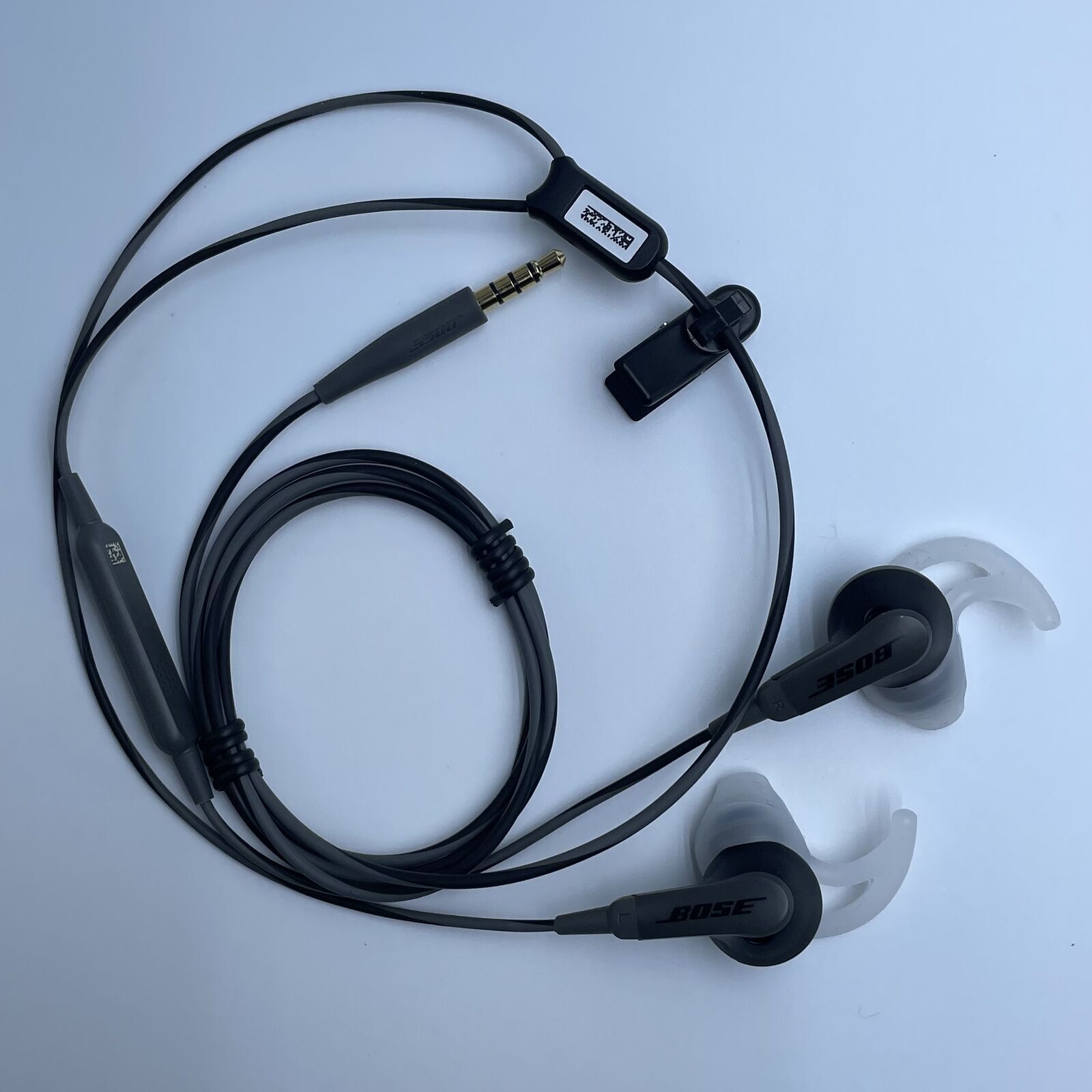Bose SoundSport Wired 3.5mm Jack Earbuds In-ear Headphones Charcoal-Black