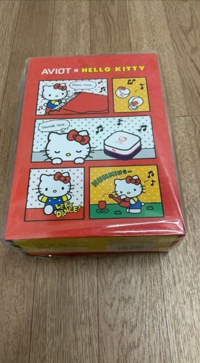 AVIOT Hello Kitty TE-Q3-KTY Wireless Earphones limited NEW