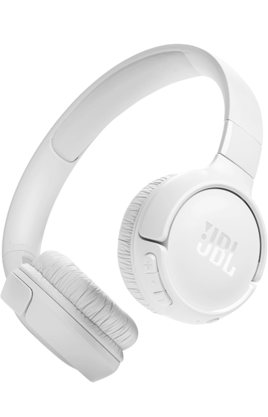 JBL Tune 520BT Wireless Bluetooth On-Ear Headphones Medium White Pure Bass Sound