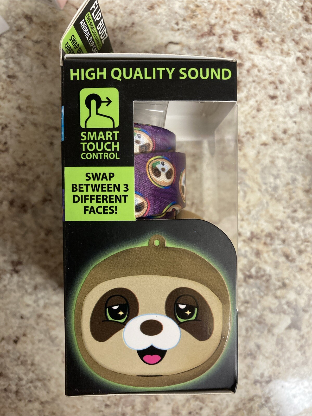 Gadget Gear Flip Budz Animal Flip Case Swap Between 3 Faces! New