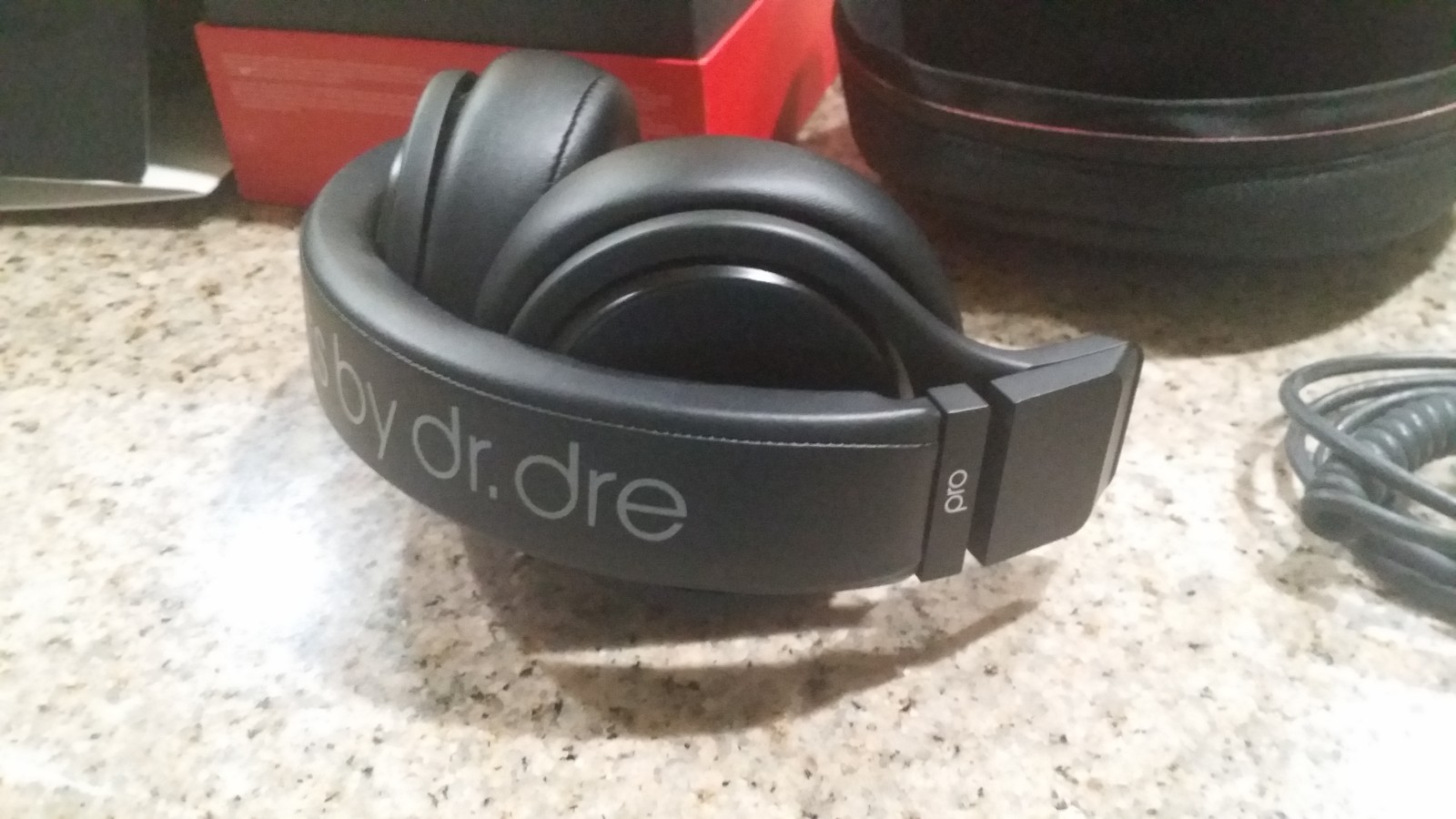 Beats by Dr. Dre Pro Beats Over the Ear Headphones Black color