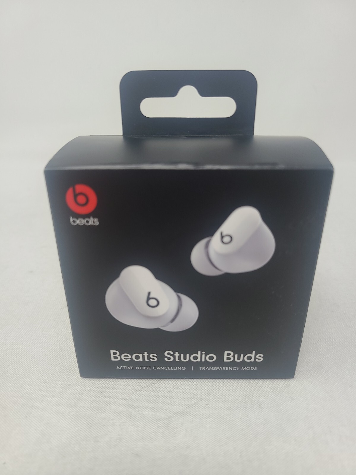 Beats Studio Buds True Wireless Noise Cancelling Bluetooth Earbuds – White – NEW