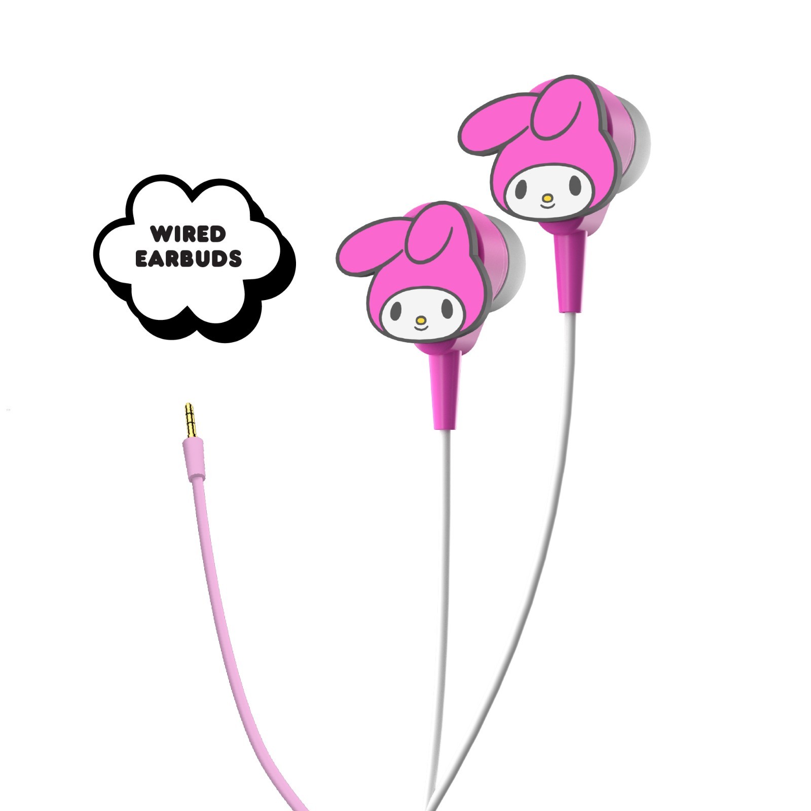 Hello Kitty 2-in-1 Wireless Headphones With Wired Earbuds – My Melody