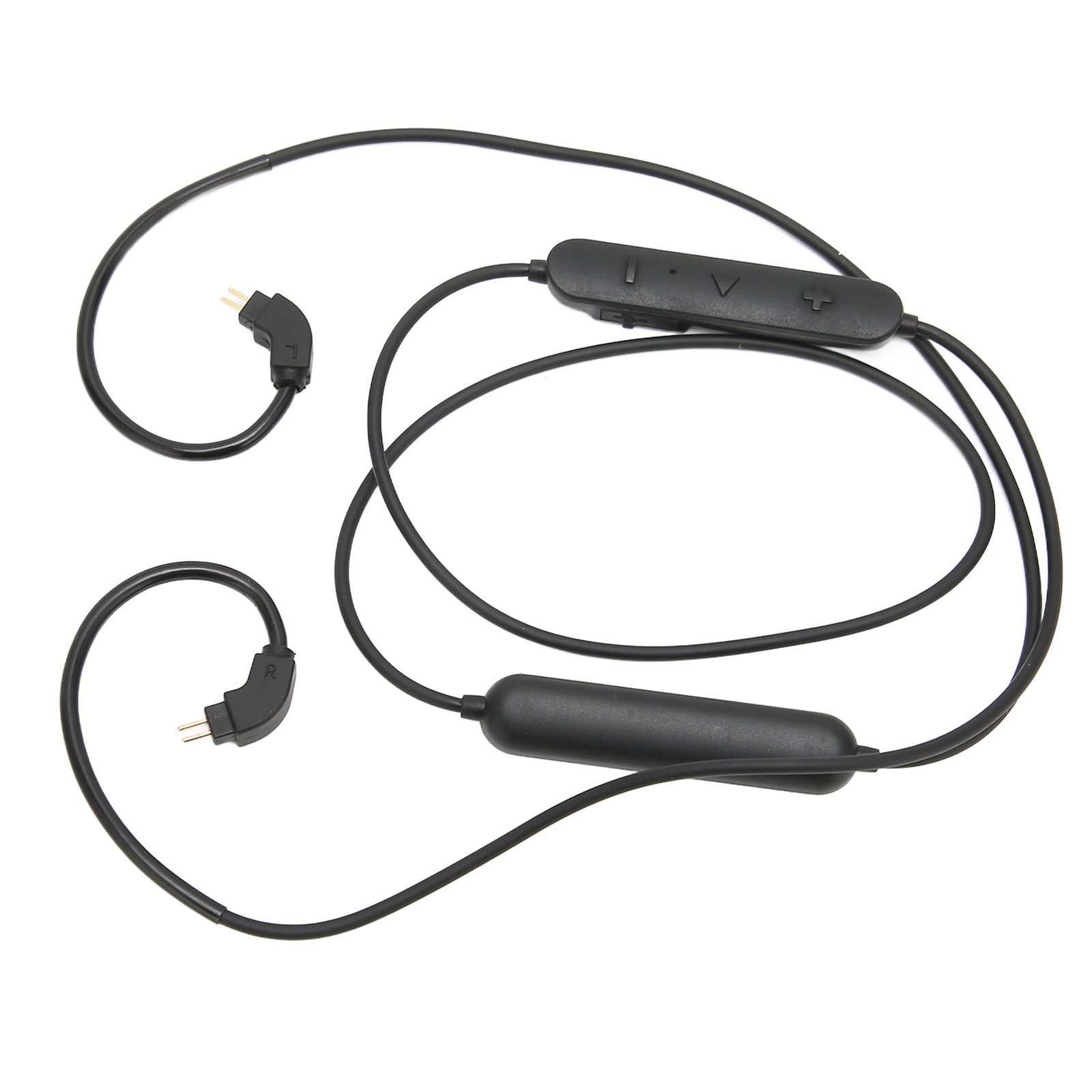 BT Earphone Cable 2 Pin Rechargeable Replace Upgrade Earbuds Wireless Cable With