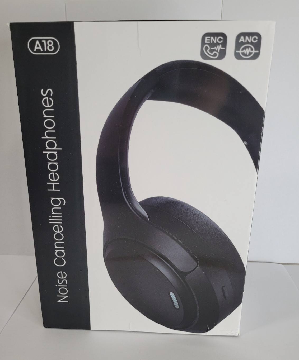 Hybrid Active Noise Cancelling Headphones 120H Long Playtime, 6 ENC Mic, Wireles