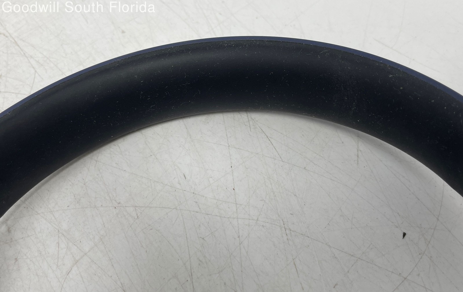 Quikcell Navy Blue Black Foldable Over The Ear Headphones With Cable Not Tested