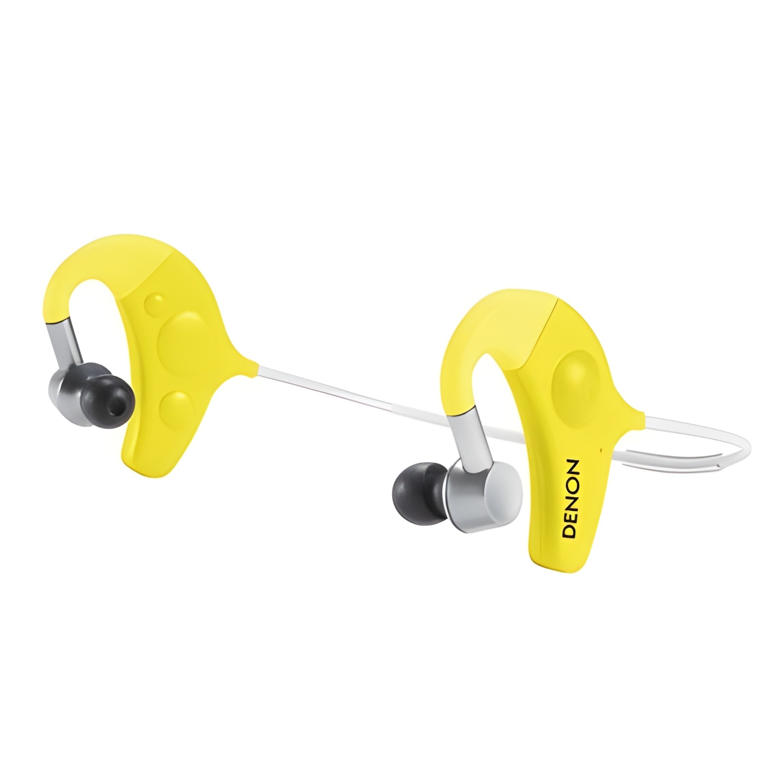 Denon Exercise Freak Bluetooth V3.0 In-Ear Wireless Earbud Headphones – Yellow