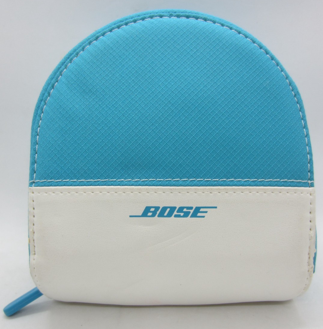 Bose SoundLink On-ear Bluetooth Headphones (white and Blue) Wireless Kit Bundle