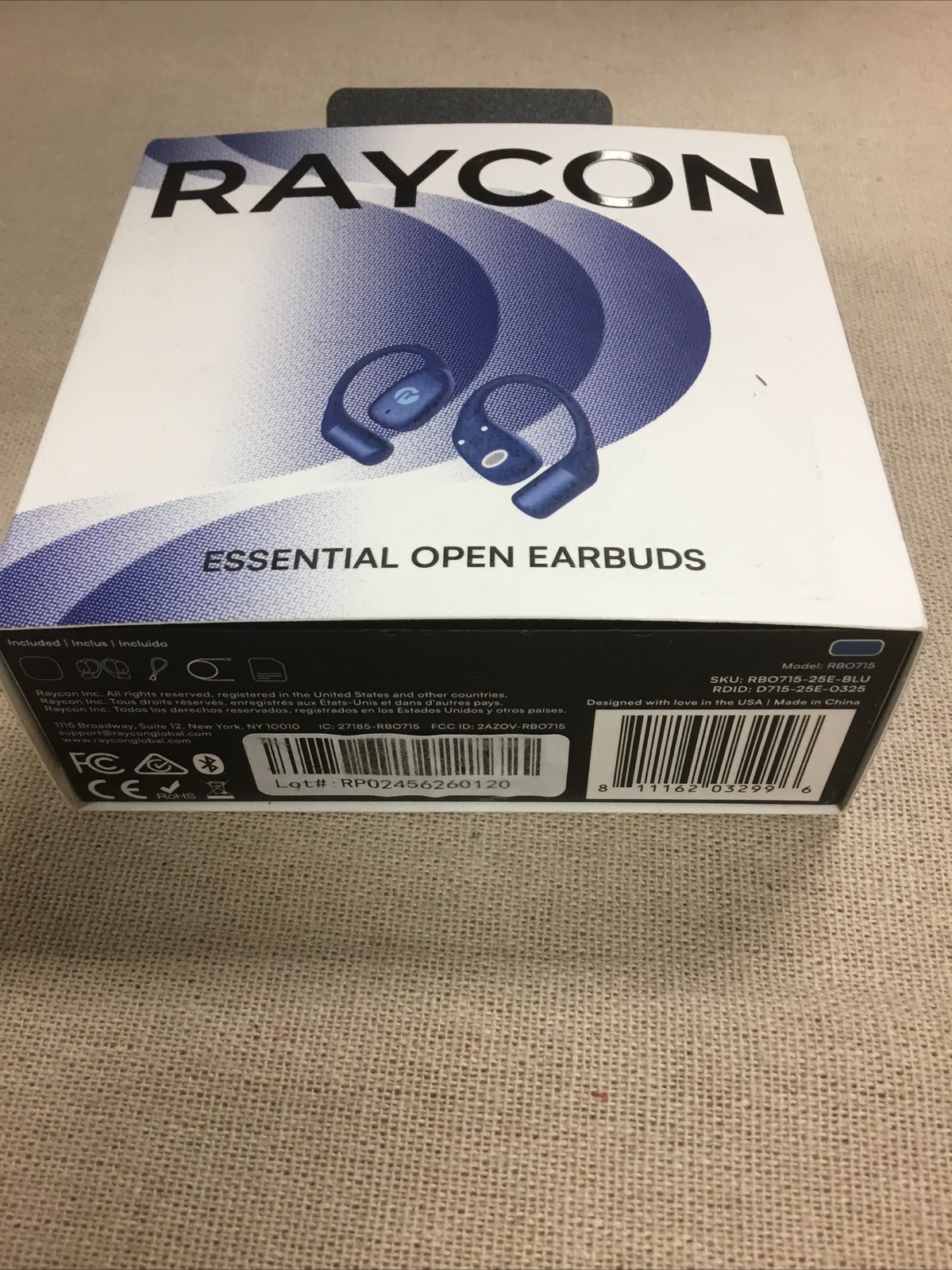 Raycon Open Earbuds True Wireless Open Ear Bluetooth Headphones, Hook Design