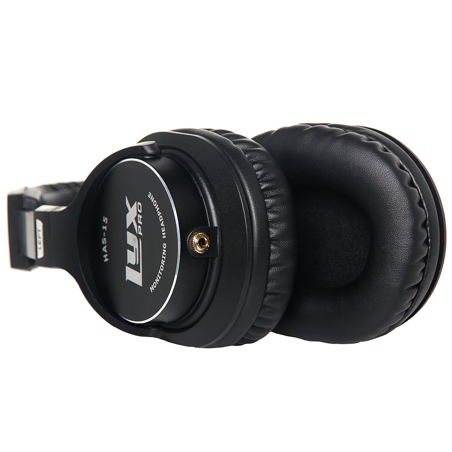 LyxPro HAS-15 Studio Headphones Closed-Back Over Ear with Detachable Cables
