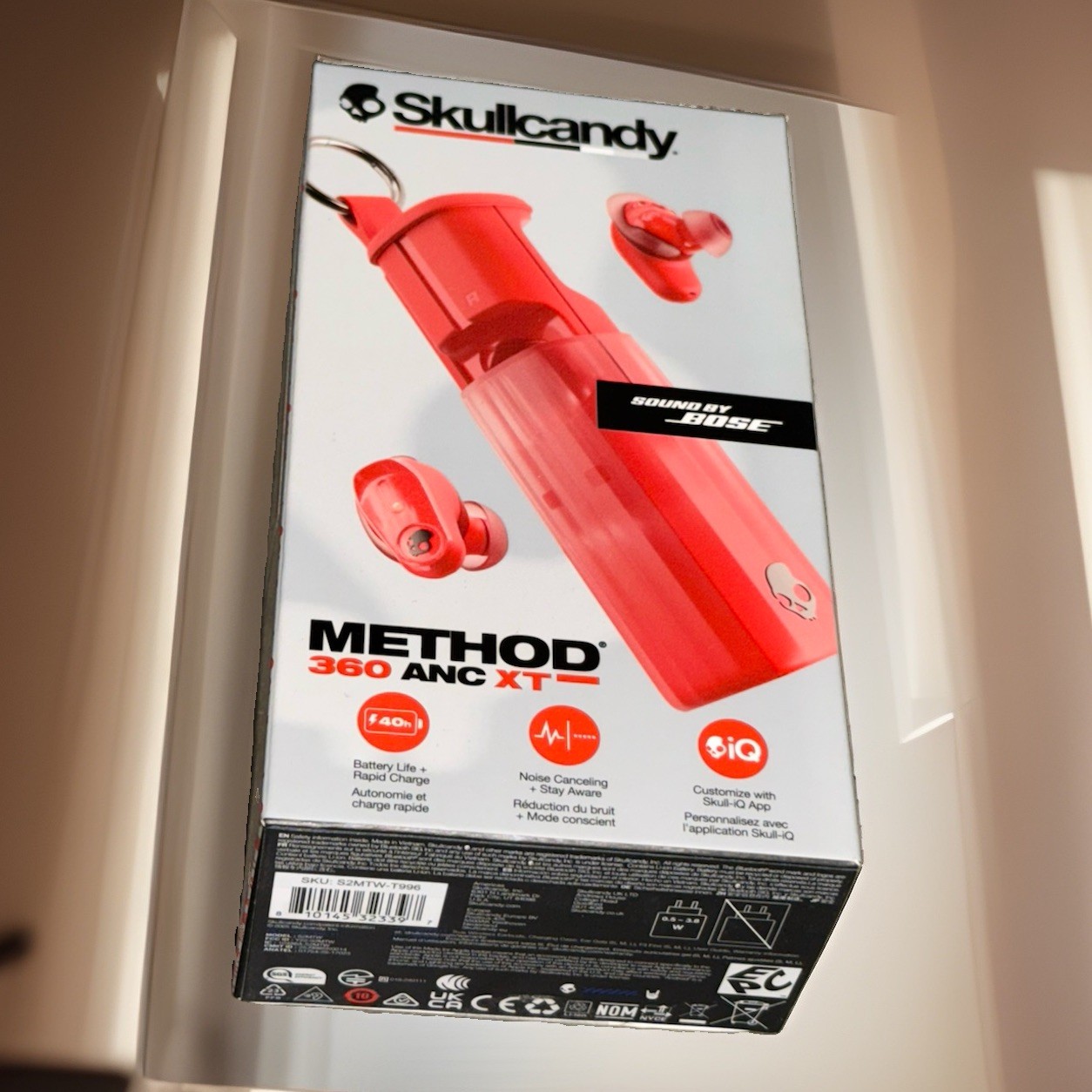 Brand New Skullcandy Method 360 ANC Wireless Earbuds, Sound by Bose – Plasma