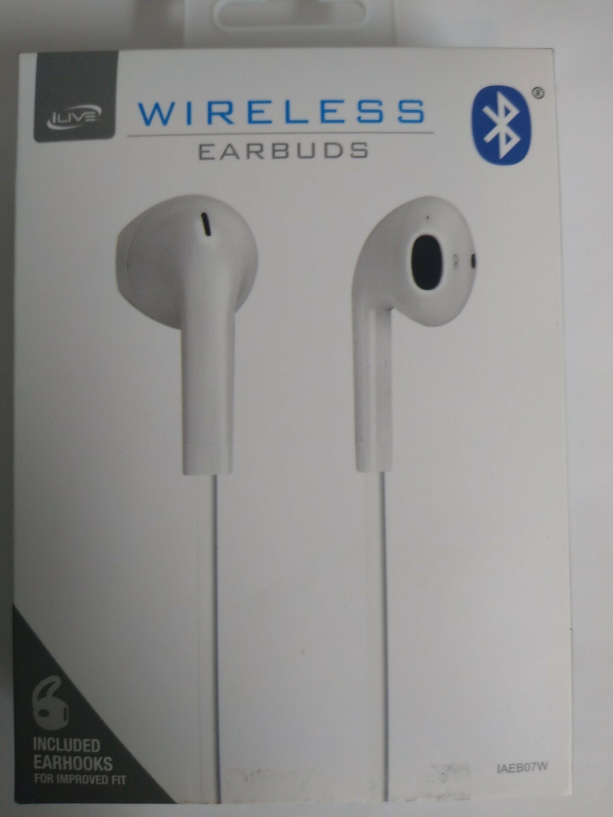 iLive Electronics IAEB07W Ilive White Bluetooth Ear Bud