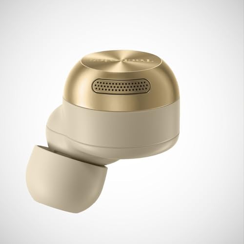 Technics champagne gold EAH-AZ100-N earphones magnetic fluid driver earbuds