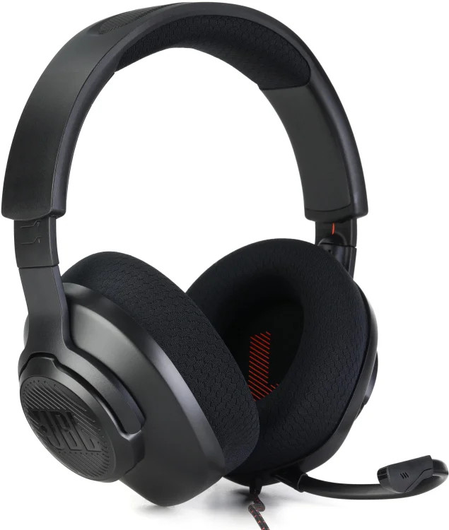 JBL Quantum 100M2 Wired Gaming Headset – Black