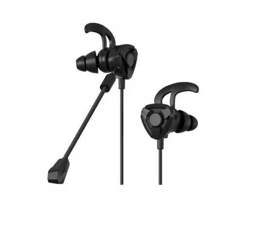 In-Ear Gaming Earphones with Microphone Wired Headphones Jack 3.5mm for PS PC Cable
