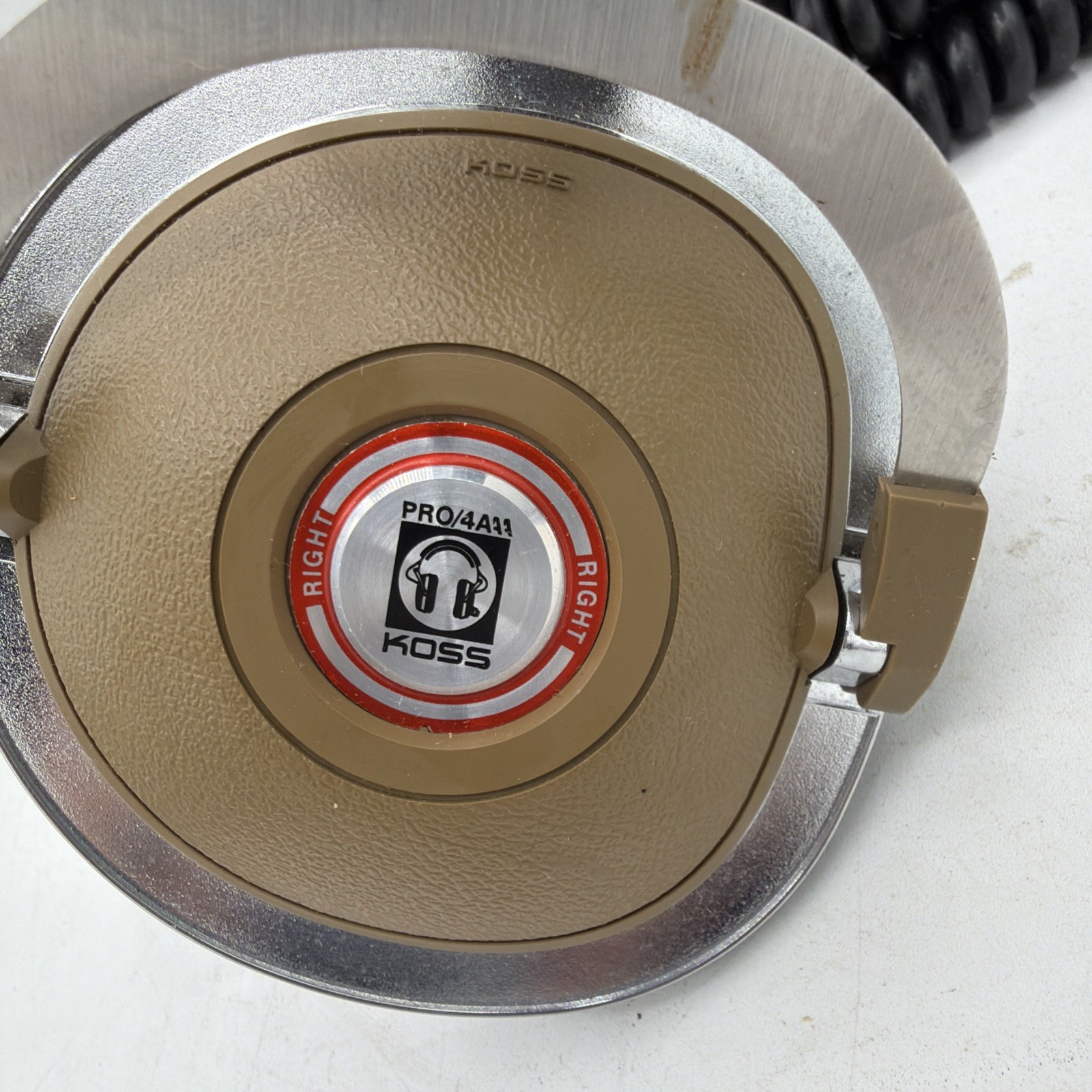 KOSS PRO 4AAA Professional Headphones Vintage USA Made Working God Cond VE8