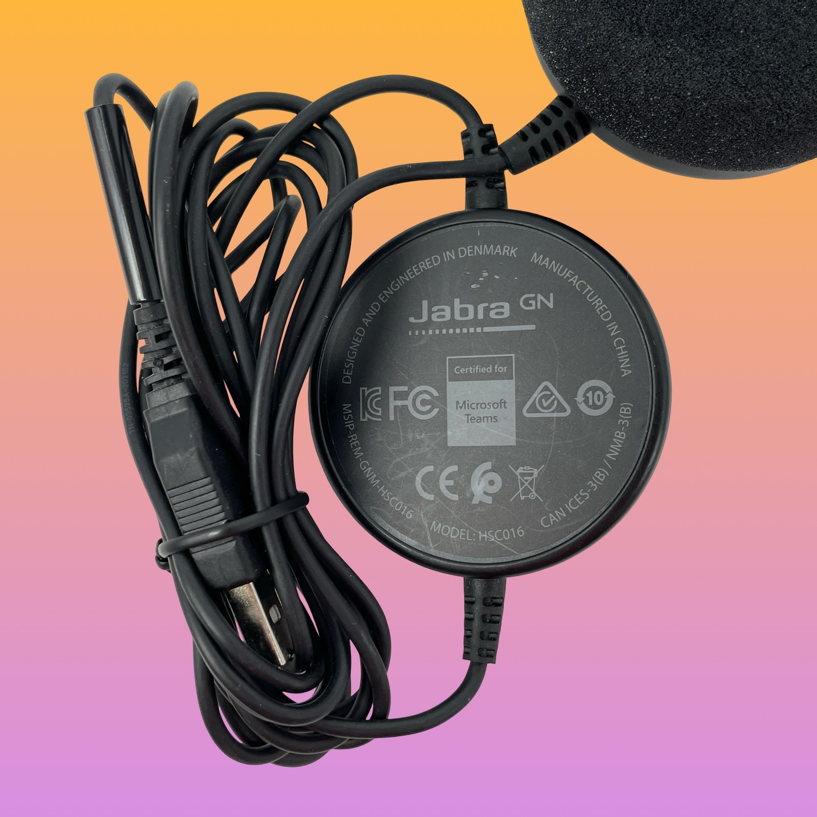 Lot of 6 Jabra GN Evolve 20 SE HSC016 Mono Over-ear USB WIred Headset #UL6540