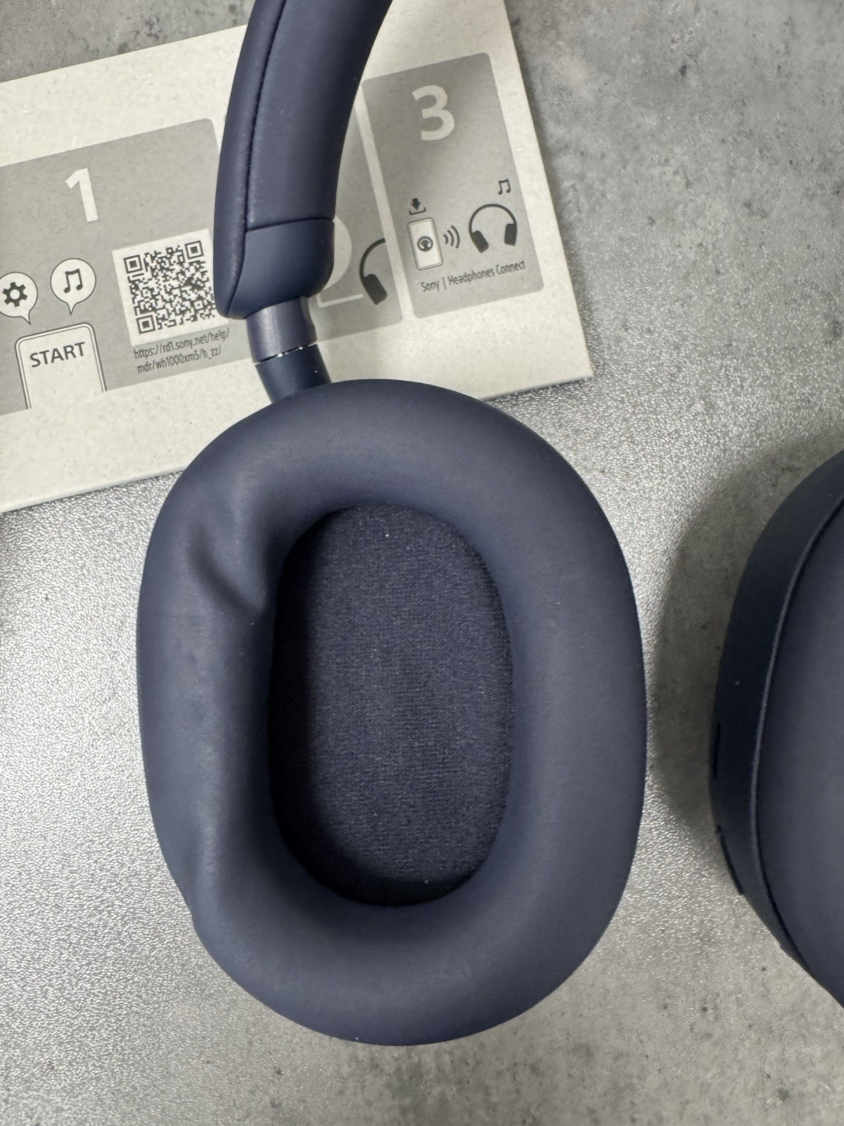Sony WH-1000XM5/L Wireless Industry Leading Noise Canceling Headphones – Blue