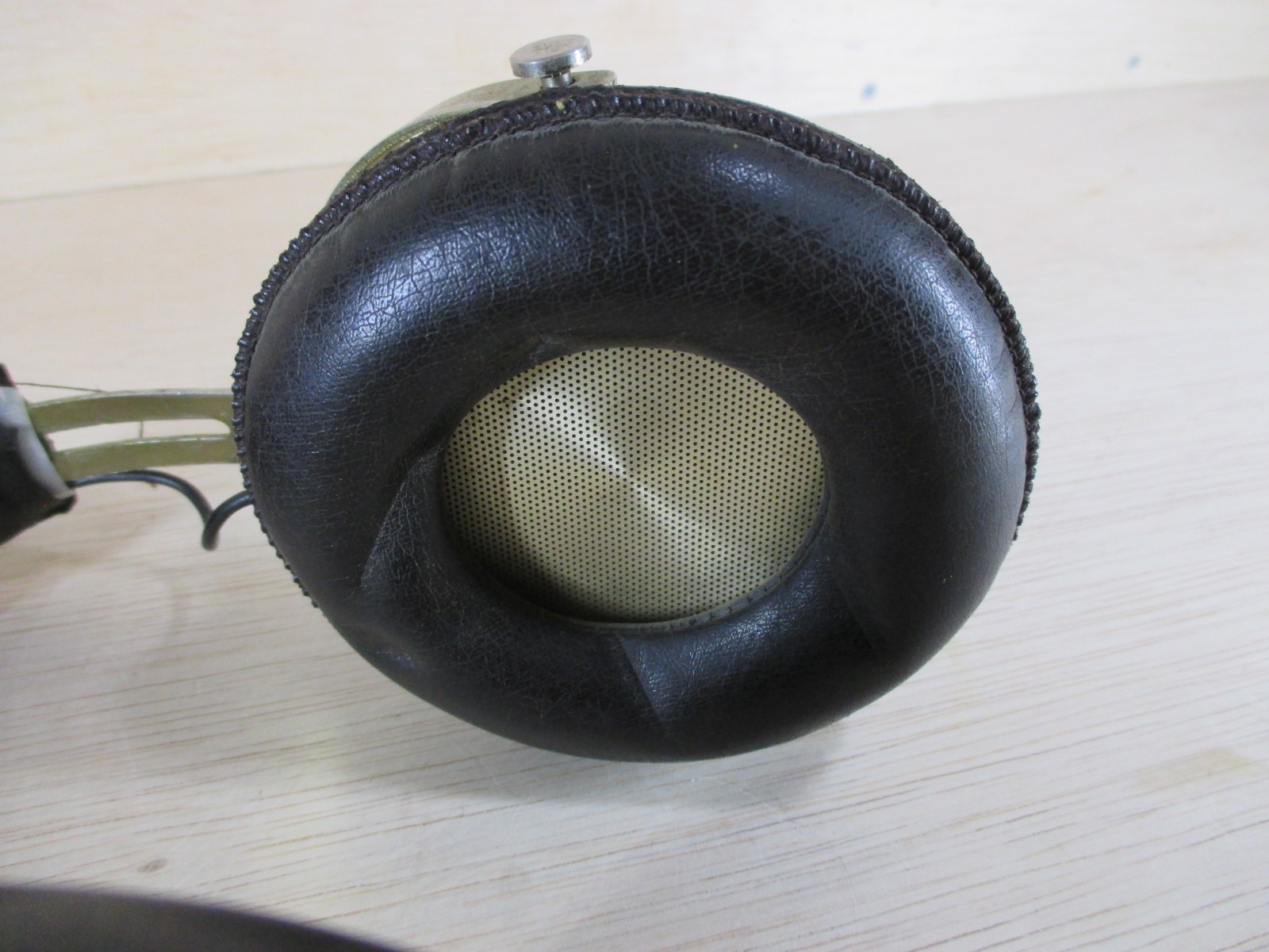 RARE Vintage Speco Model Apollo 11 stereo headphones Works.