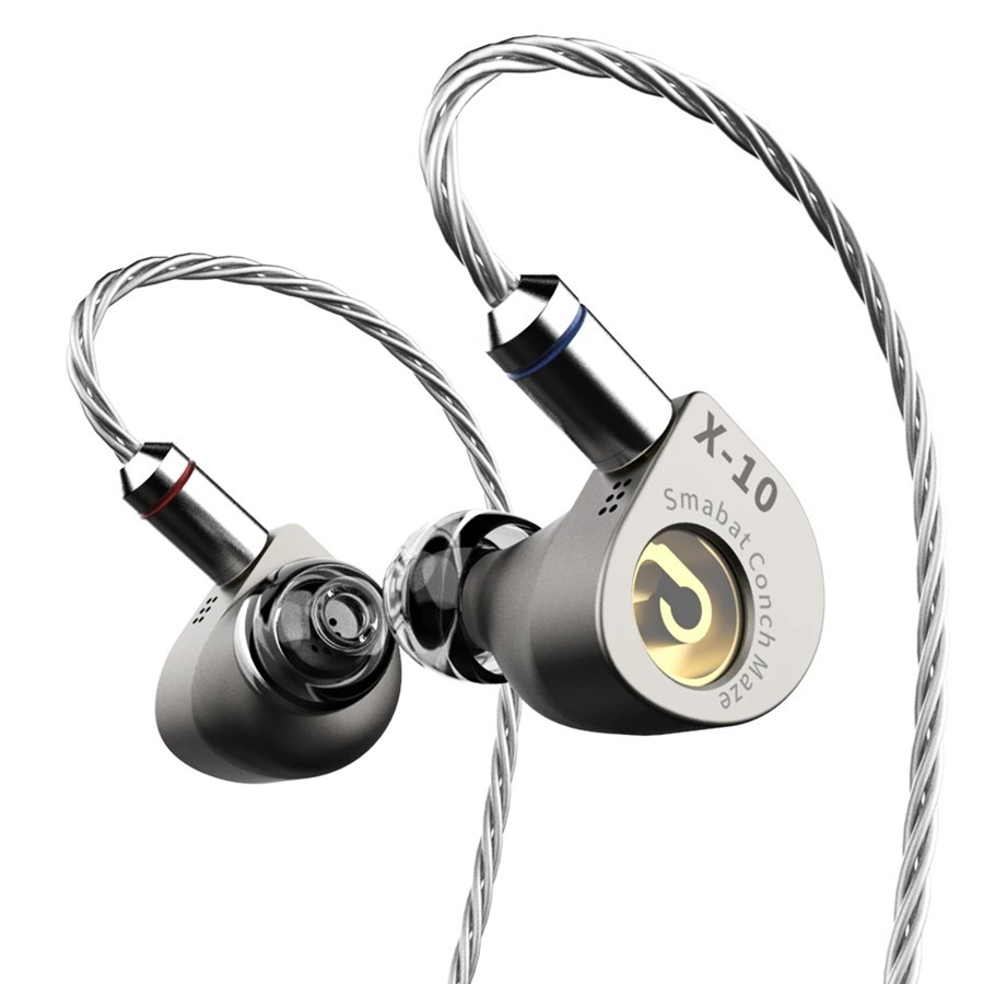 Smabat X10/ X10 PRO 10mm Planar Driver IEMs In Ear Monitor Hifi Earphone Ear
