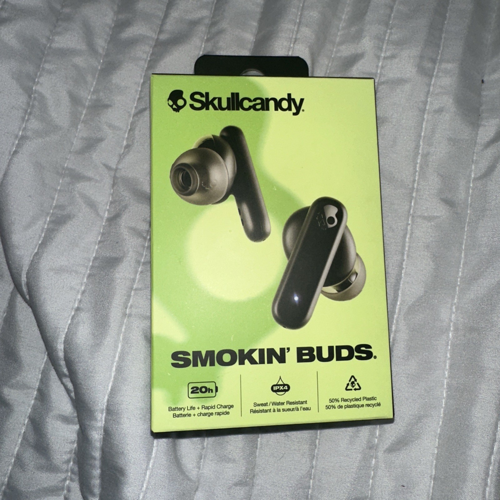 Skullcandy SMOKIN’ BUDS S2TAW-R740 Wireless Earbuds Black