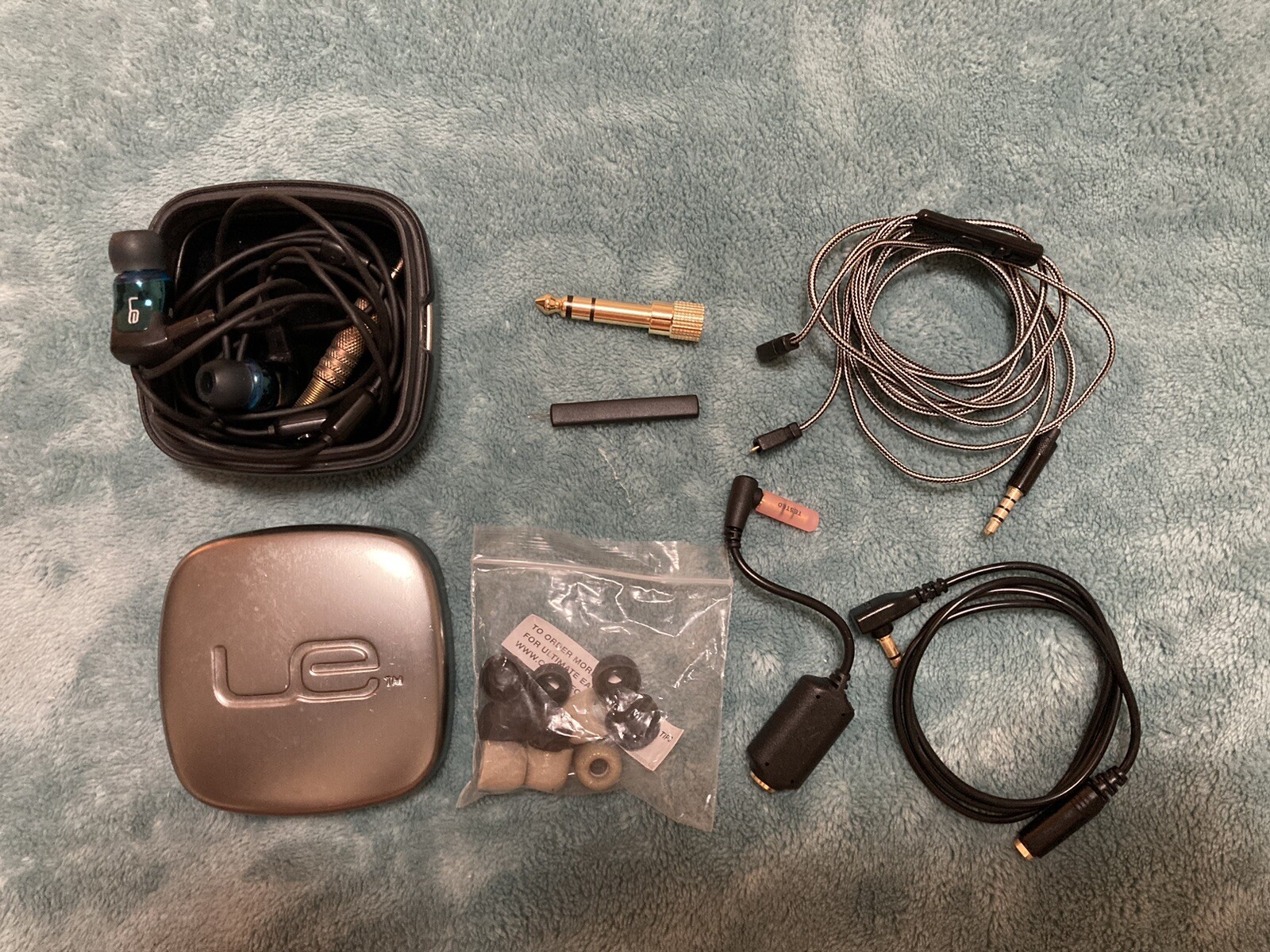 ULTIMATE EARS UE Noise Isolating Triple.Fi 10 Earphones for iPhone 4s 5s 6 iPod+