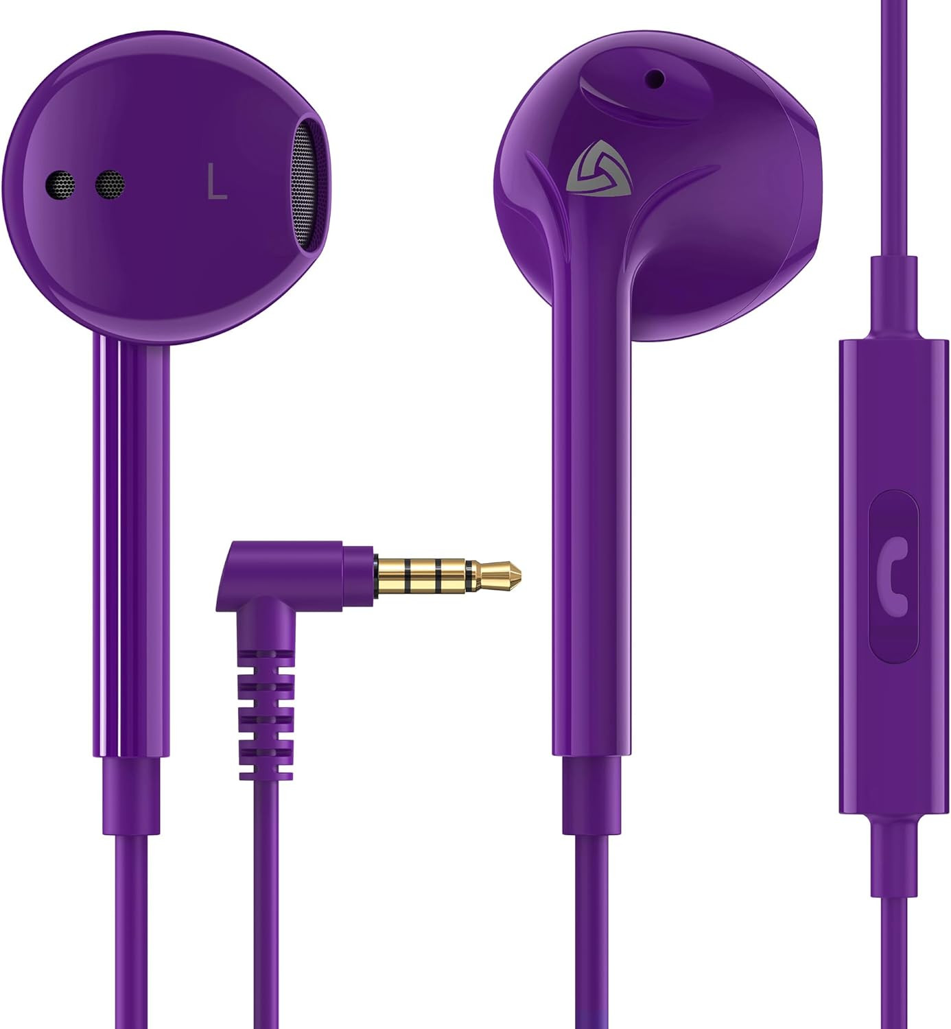 ZENITH Wired Earbuds In-Ear Headphones, 2 Years Warranty, Earphones with Microph