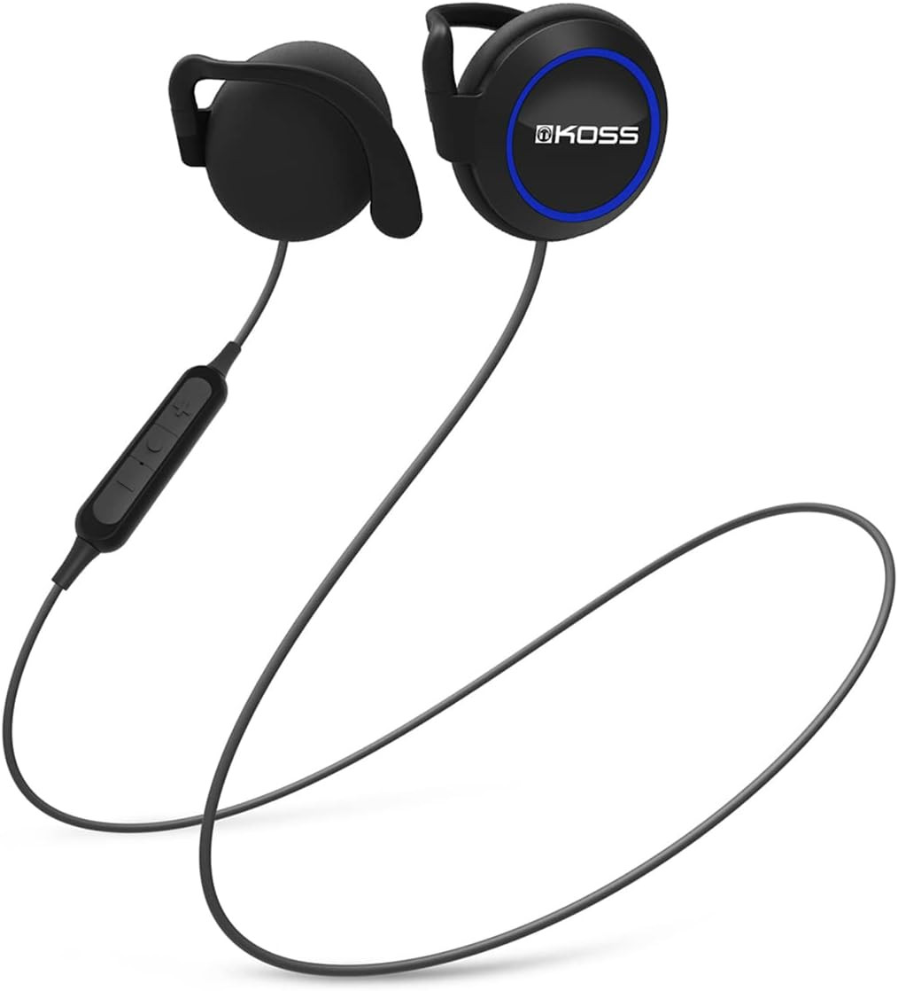 Koss Bt221I Wireless Bluetooth Ear Clips, In-Line Microphone, Volume Control and