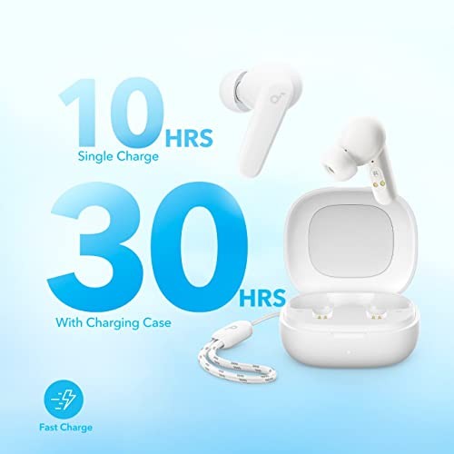 Soundcore P20i True Wireless Earbuds 10mm Bass White