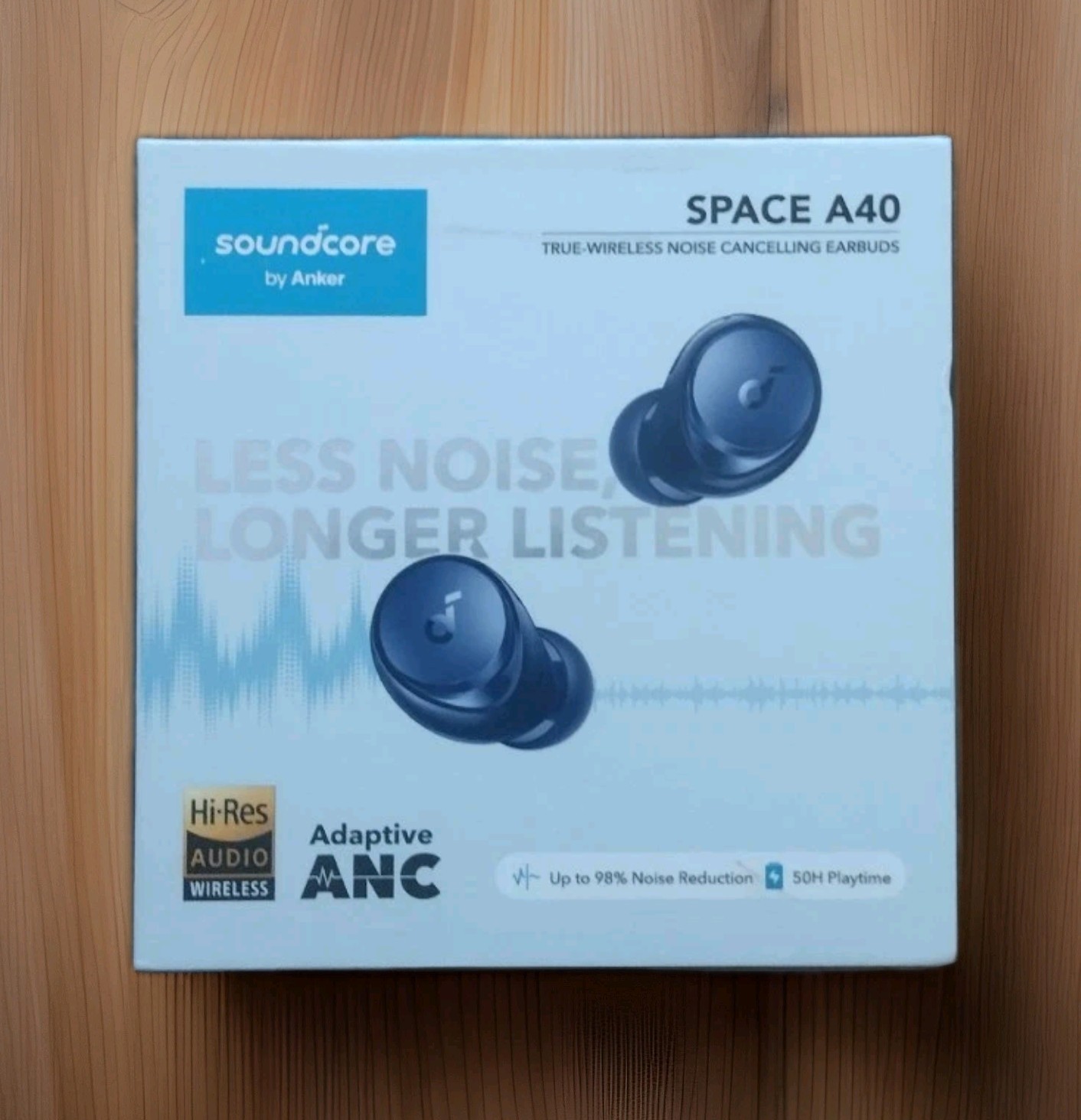 🔸Soundcore Anker Space A40 Earbuds – EMPTY BOX – ONLY