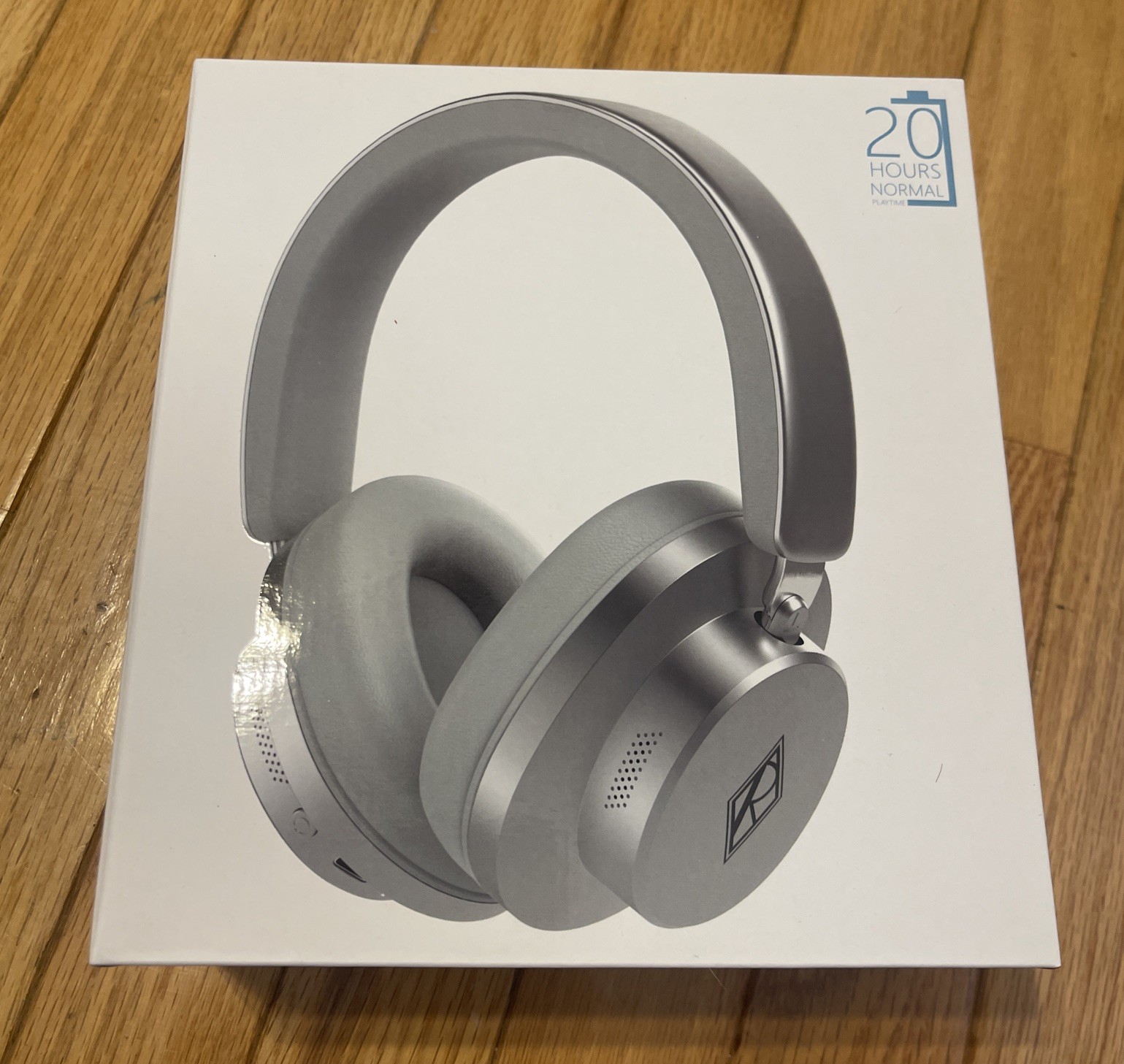 NEW IN BOX Ralph Lauren Wireless Headphones Unisex Grey/Silver