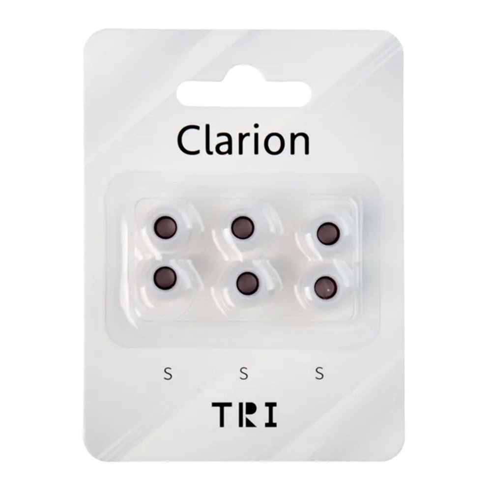 TRN Clarion Earphone Earplugs Premium Silicone 3 Pairs for S/M/L Sizes