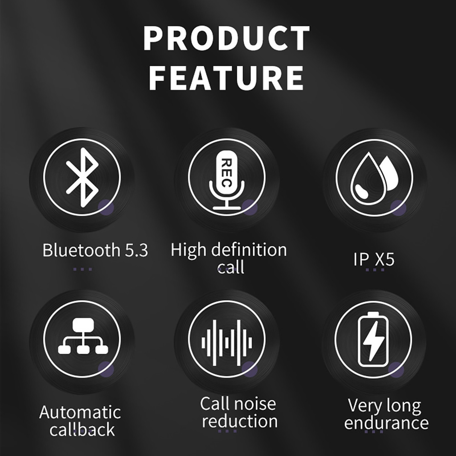 New Bluetooth 5.3 Wireless Air Conduction Open Ear Headset Detachable Mic