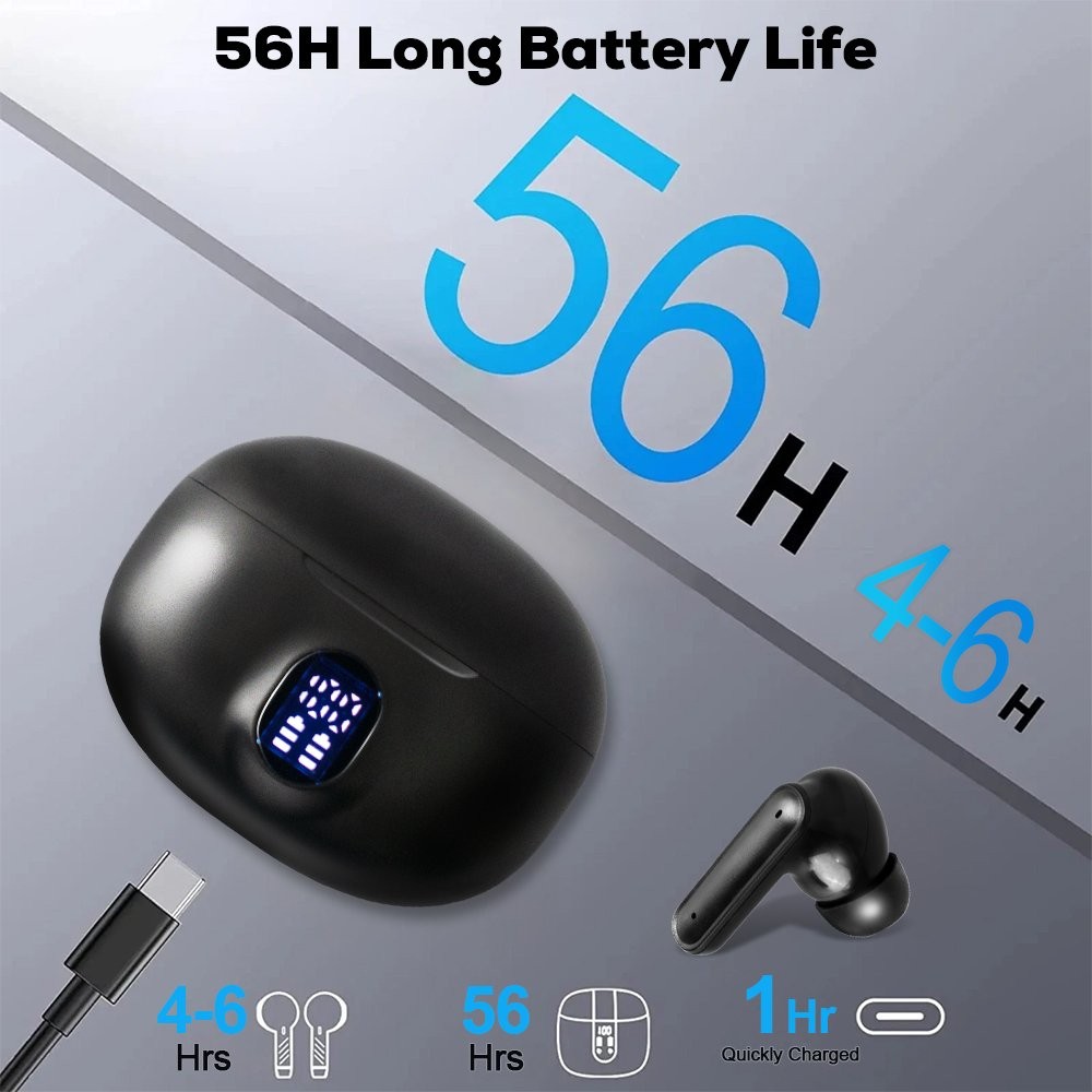 NEW Wireless Bluetooth 5.4 Earbuds Headphones For i.Phone Samsung Galaxy Android