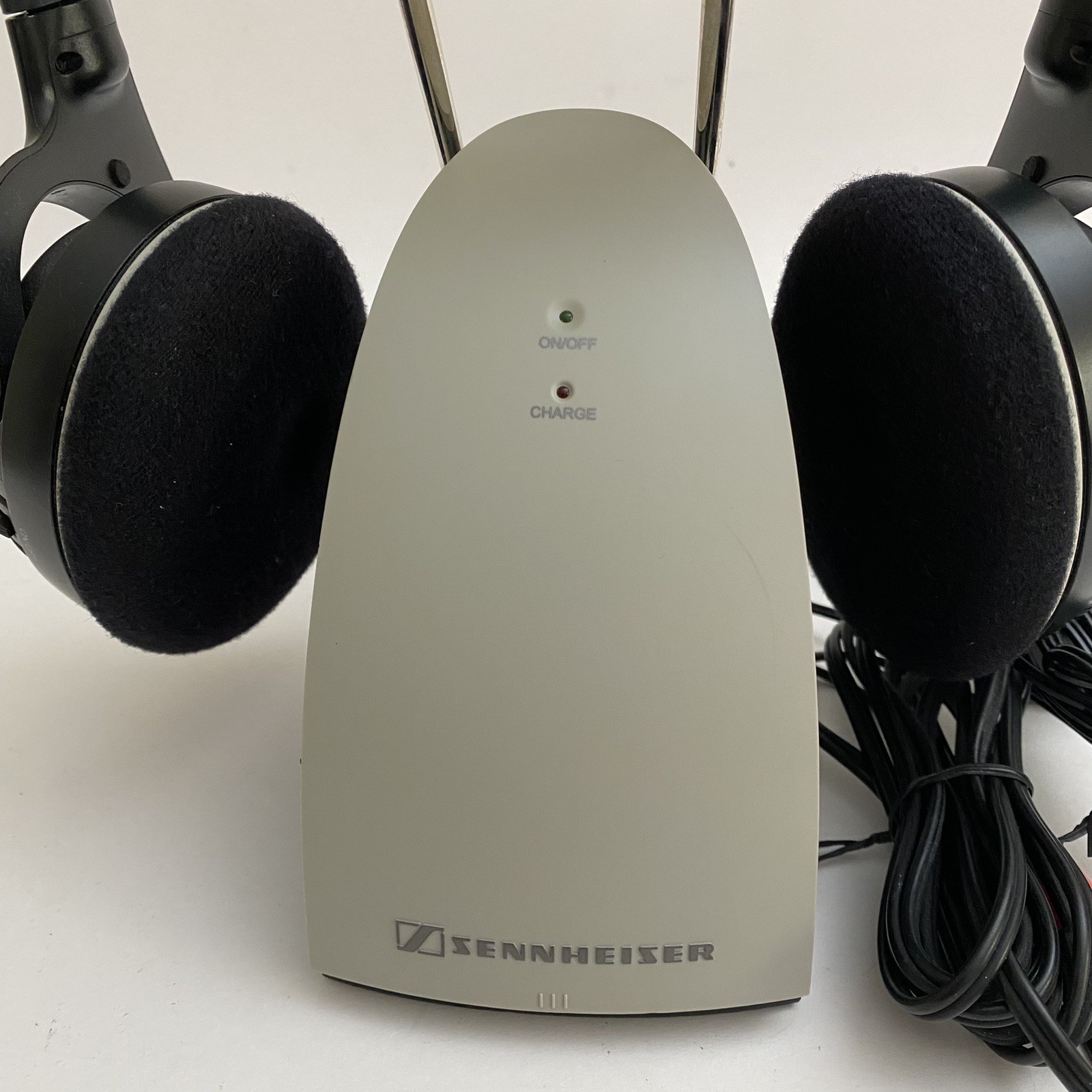 Sennheiser HDR120 Wireless TV Headphones TR120 Base w/ Cables – TESTED