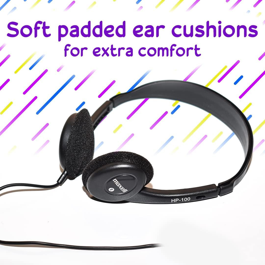 190319 Stereo Headphone, Black (Packaging May Vary)